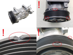 Compresor Aire Acondicionado Denso 447150-1730 5SEL12C 9676443980 Citroen PSA