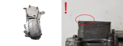 Cubierta Del Filtro De Aceite 1103S7 9687847480 1.6 HDI Citroen Peugeot