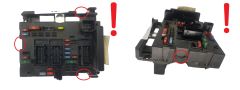 Controlador BSM B3 9657608780 PSA Delphi 1825