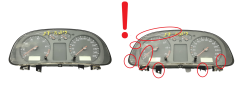 Velocímetro/Instrumentos Y Relojes VW Golf MK4 1J0919861D 110008916020 59584