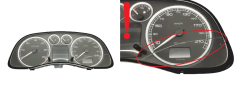 Velocímetro/Instrumentos Y Relojes Peugeot 307 9636708880 E 05 51560