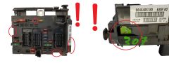 Controlador BSM B2 9646405180 PSA Delphi 1457