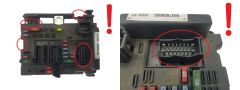 Controlador BSM B2 9657608880 PSA Delphi 1823