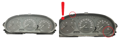 Velocímetro/Instrumentos Y Relojes Renault Scenic I 21578161-2 215781612 48310
