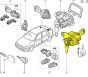 Cerradura Puerta Porton Trasera Nueva Original Renault Megane 1 7701470388