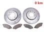 Discos de freno Delantero Renault Trafic 3 Vivaro 2 NV300 402066352R 0km