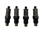Inyección De Combustible Citroen Peugeot LCR6734303G 198005 1.9 TD Lucas x4