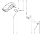 Amortiguador Nueva Original Trasera Renault Fluence 562100325R 