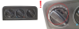 Controles Calefacción VW Golf 3 1H0819045/A 1H0819045 1H6819075