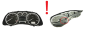Velocímetro/Instrumentos Y Relojes Peugeot 307 9636708880 E 05 51715