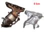 Catalizador 208A08567R Renault Arkana 1.6 Hybrid 0km