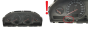 Velocímetro/Instrumentos Y Relojes Volvo S60 V70 S80 9499668 69294-570T 52381
