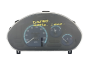 Velocímetro/Instrumentos Y Relojes Daewoo Matiz 96566387 54244
