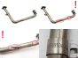 Tubería De Aire EGR 1628RL 9639534080 2.0 2.2 HDi 16v C8 807 Citroen Peugeot