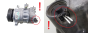 Compresor Aire Acondicionado Sanden PXE14 1702P 5N0820803C VW AG 1083