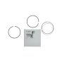 Segmentos Piston Original 1654514280 Citroen Peugeot