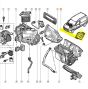 Controlador De Confort Original Renault Kangoo  AC 8200095112