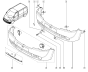 Enchufe Delantero Original Trafic II Primastar Vivaro 7701066114