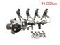 Bomba de combustible e inyectores 0445110800 0445010763 1.5 dCi Renault Dacia