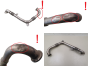 Tubería De Aire EGR 8200525140 1.9 dci Renault Scenic 2 1891