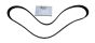 Correa Del Alternador Original 6PK 117202503R Renault