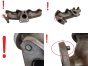 Colector De Escape 8200460501 8200869194 2.0 dCi Renault Opel Nissan 1176