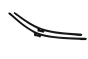 Plumas Limpiaparabrisas Delantero Para Audi Q3 8U1998002 99981763302 DPA