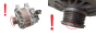 Alternador 9654752880 A004TJ0084C Mitsubishi CL18 PSA 1003