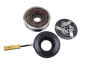 Polea de correa 9800839580 Sanden SD7C16 1390F Citroen Peugeot
