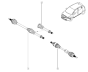 Palier Derecho Original Renault Clio IV 1.5 dCi 391003491R