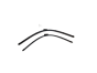 Plumas Limpiaparabrisas Nueva Original 288909637R Renault