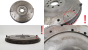Volante De Inercia 9637267710 0532K3 1.9 D DW8 Peugeot Citroen