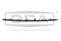 Moldura Del Parachoques 2GM853240 88531818002 VW T-Cross DPA