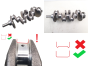 Cigüeñal 2.0 hdi 16v RHR 0501K7 Citroen Peugeot Ford Volvo