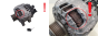 Alternador 8V21-10300-AB TG12C038 Valeo Ford 1.6 TDCI