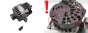 Alternador Opel BC 13256932 Denso MS1012100961 105A