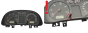 Velocímetro/Instrumentos Y Relojes VW Golf MK4 Bora 1J0920806G 0263637003 48714
