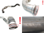 Tubería De Aire 8200760281 1.5 dCi Renault Megane 3 Scenic 3 