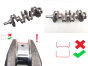 Cigüeñal 0501K7 0501N8 2.0 hdi 16v RHR RHW RHM Peugeot Citroen 1011