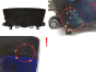 Velocímetro/Instrumentos Y Relojes Honda Civic HR0342622 78200G110 1100