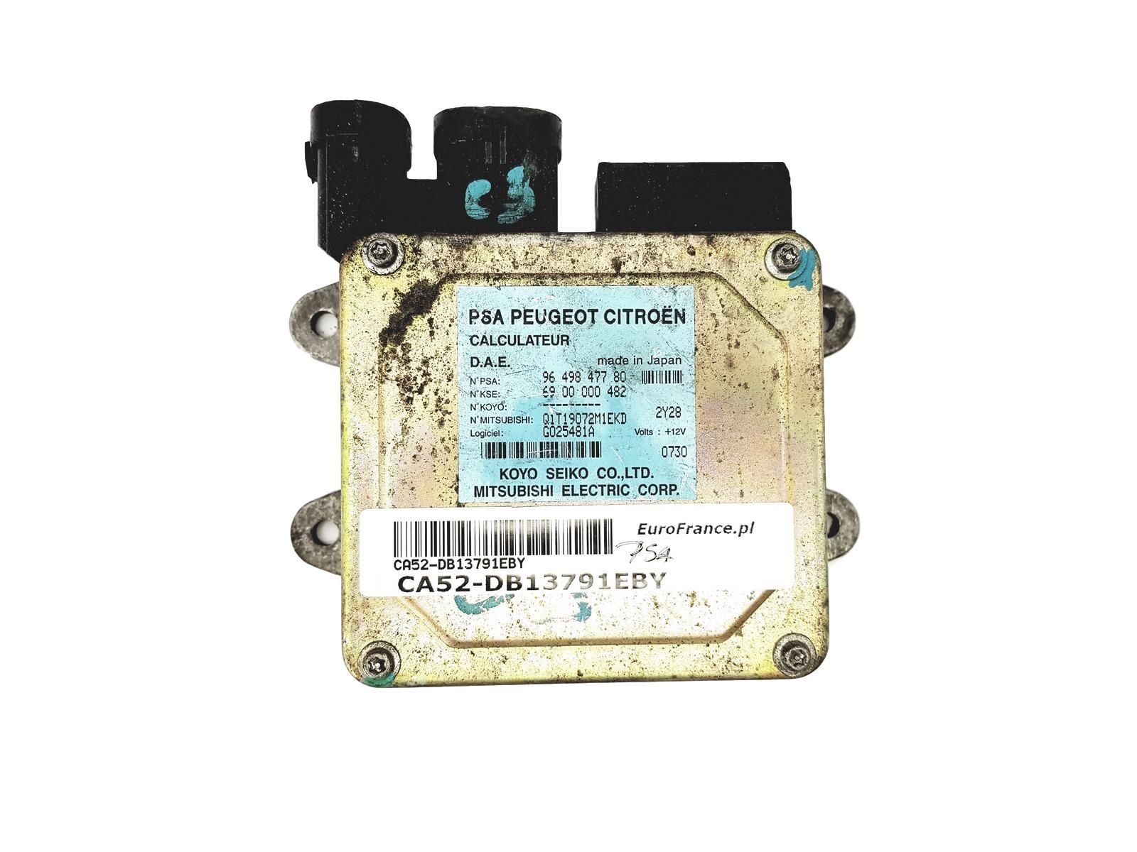 Controlador 9649847780 6900000482 Q1T19072M1EKD KOYO PSA 13791 main product photo