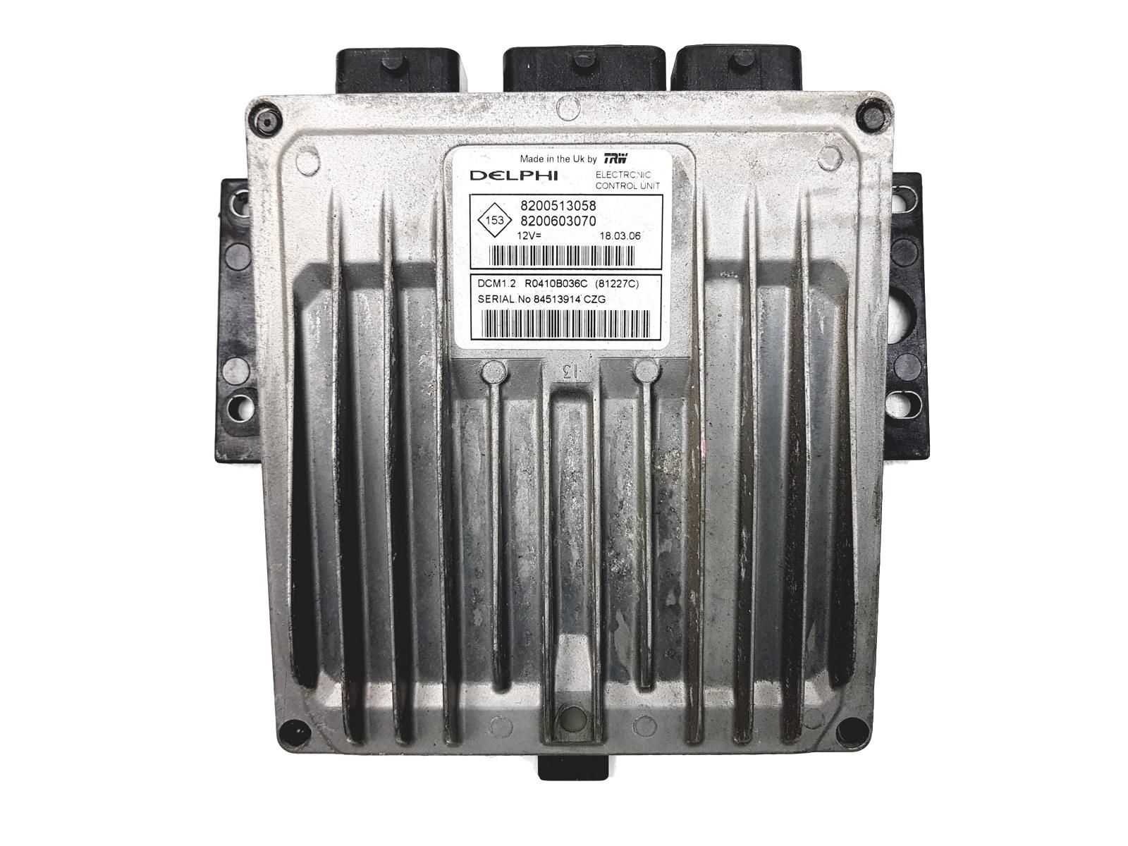 Controlador 8200513058 8200603070 R0410B036C Renault Delphi main product photo