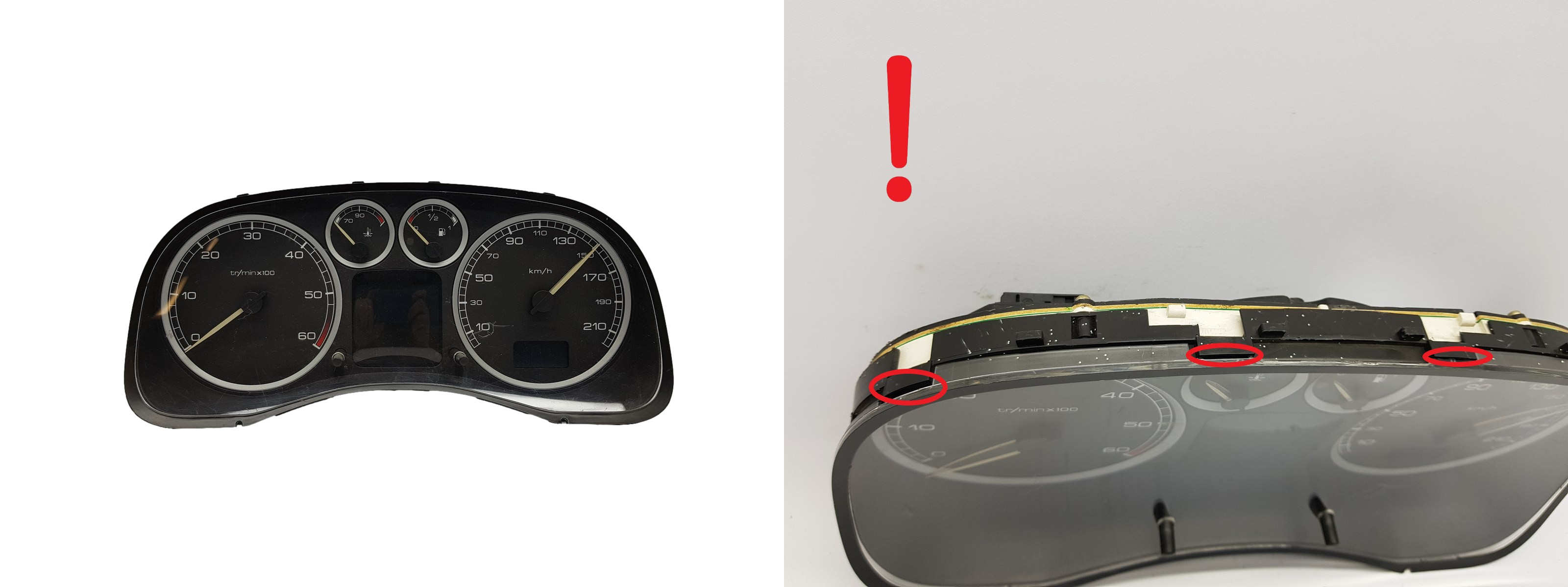 Velocímetro/Instrumentos Y Relojes Peugeot 307 P9636708880 2968 main product photo