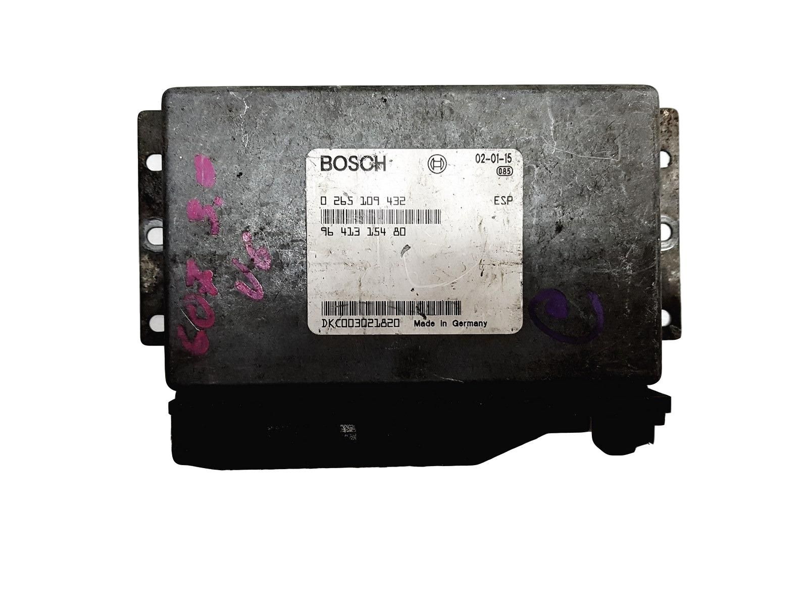Controlador 0265109432 9641315480 PSA Bosch 12021 main product photo
