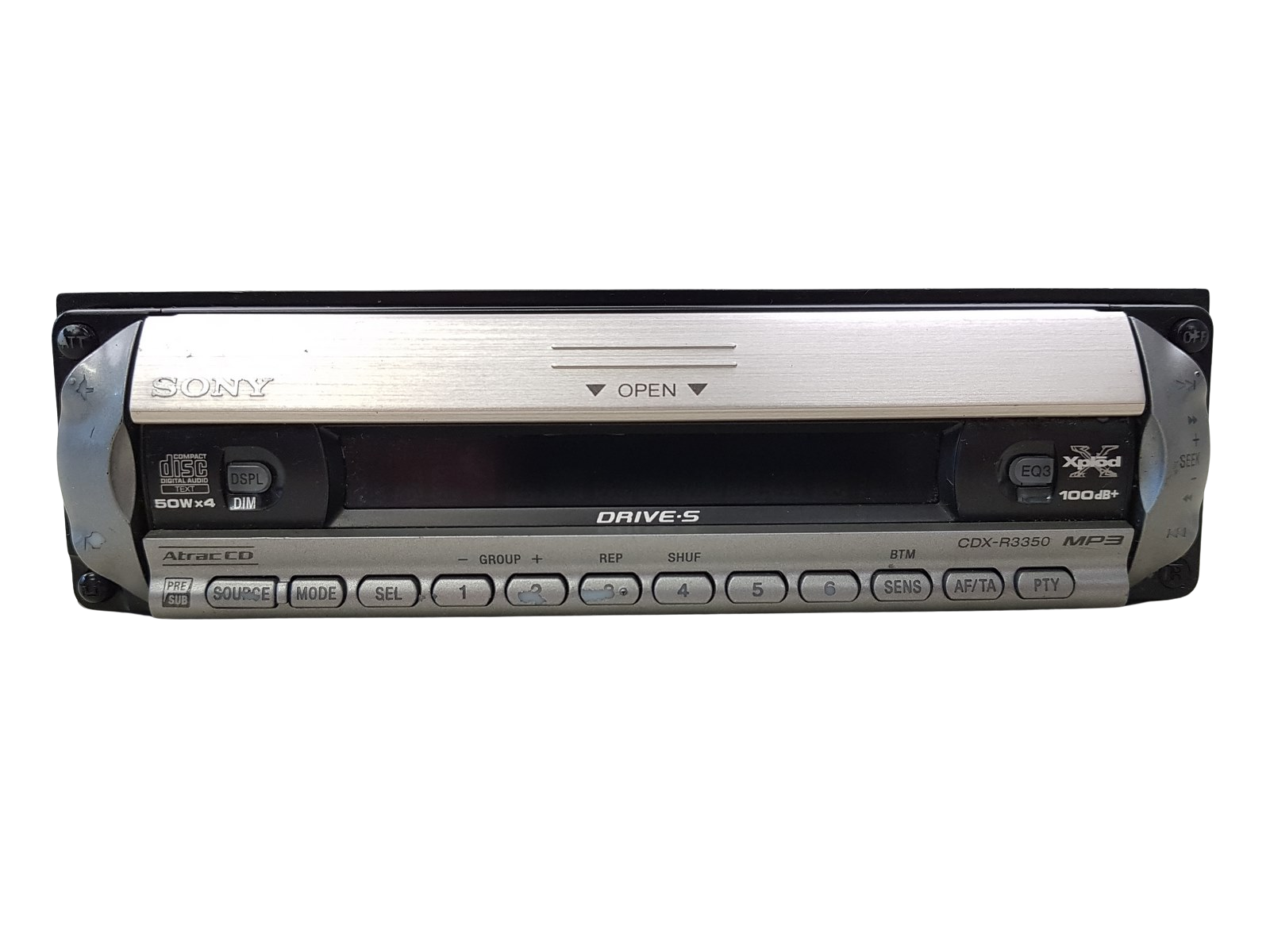 Radio Cd MP3 Sony Xplod CDX-R3350 main product photo