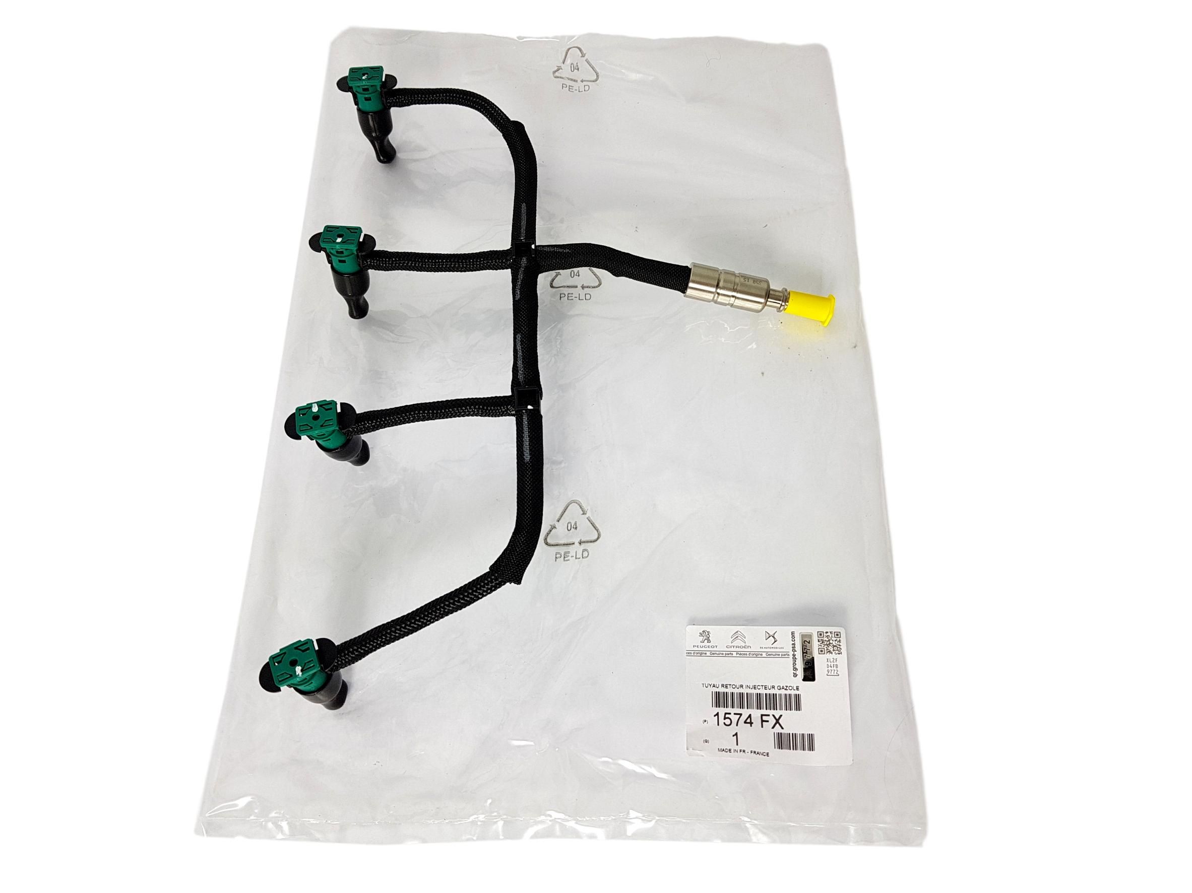 Tuberías De Combustible Nueva Original Citroen Peugeot C5 508 Evoque 2.2 HDi 1574FX 10DZ87 main product photo