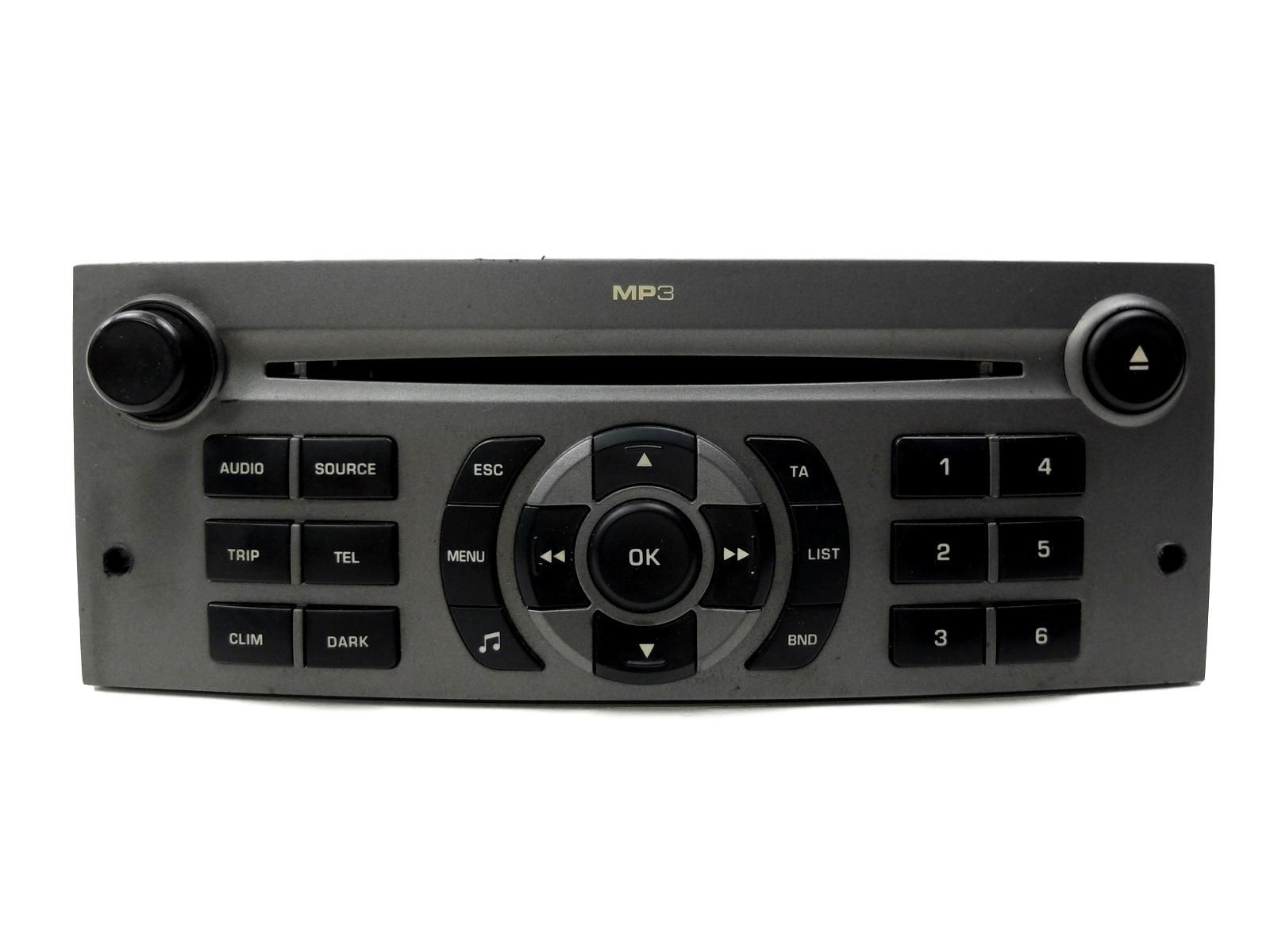 Radio Cd Mp3 Peugeot 407 9660647677 7645113393 Blaupunkt main product photo