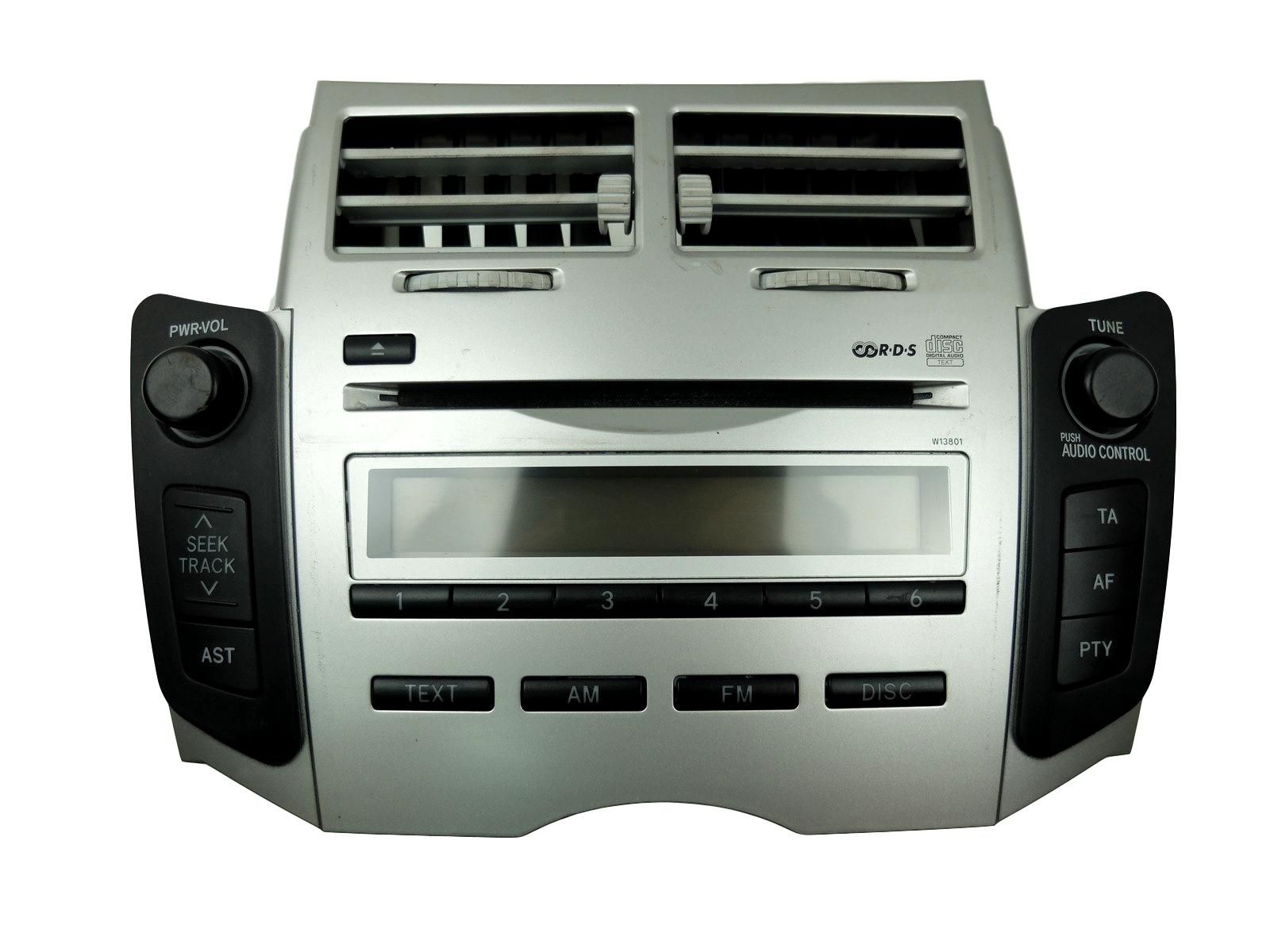 Radio Cd Toyota Yaris 86120-0D200 122000-7110A101 W13801 main product photo