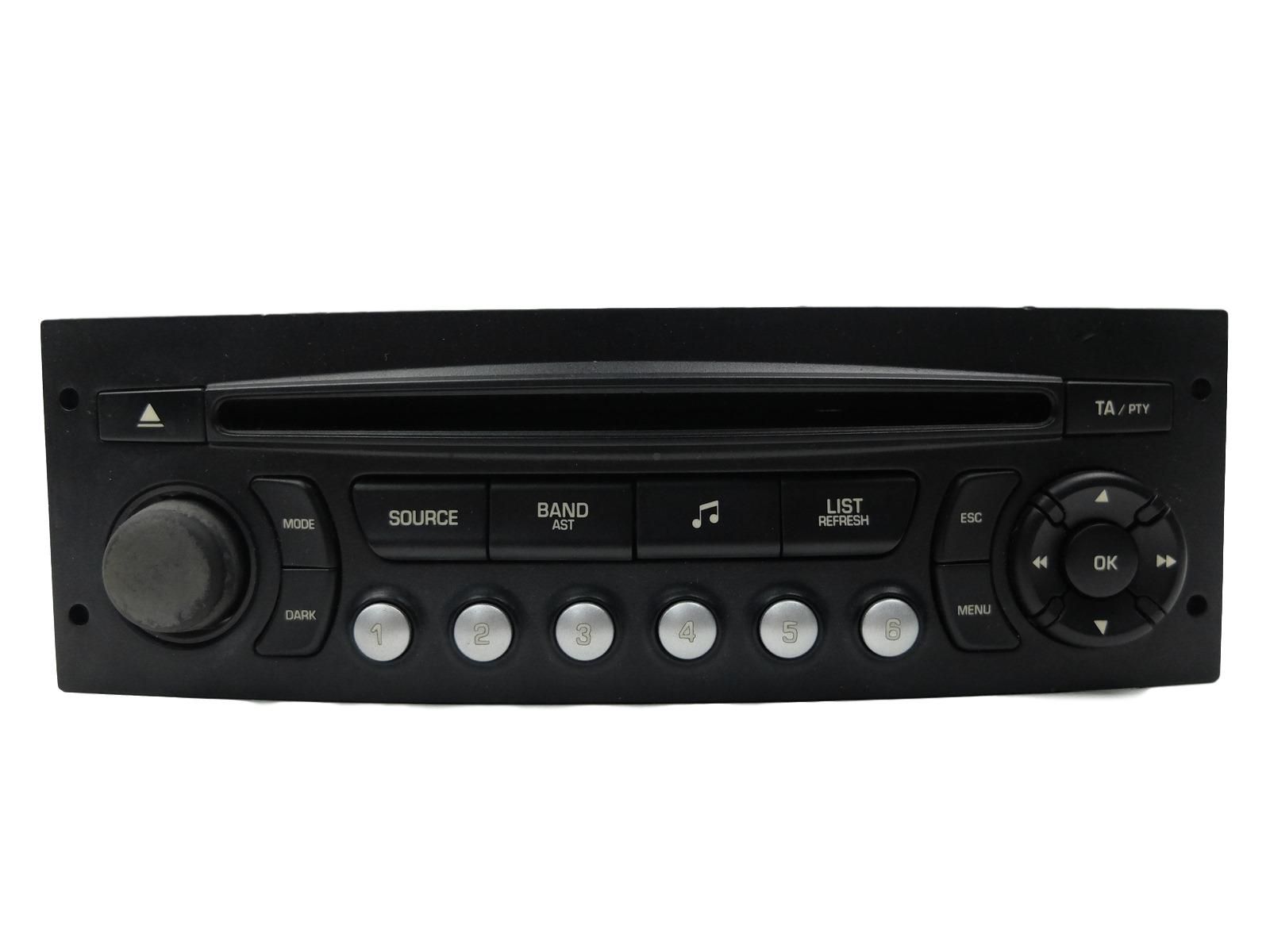 Radio Cd Peugeot 207 96613826XT Siemens main product photo