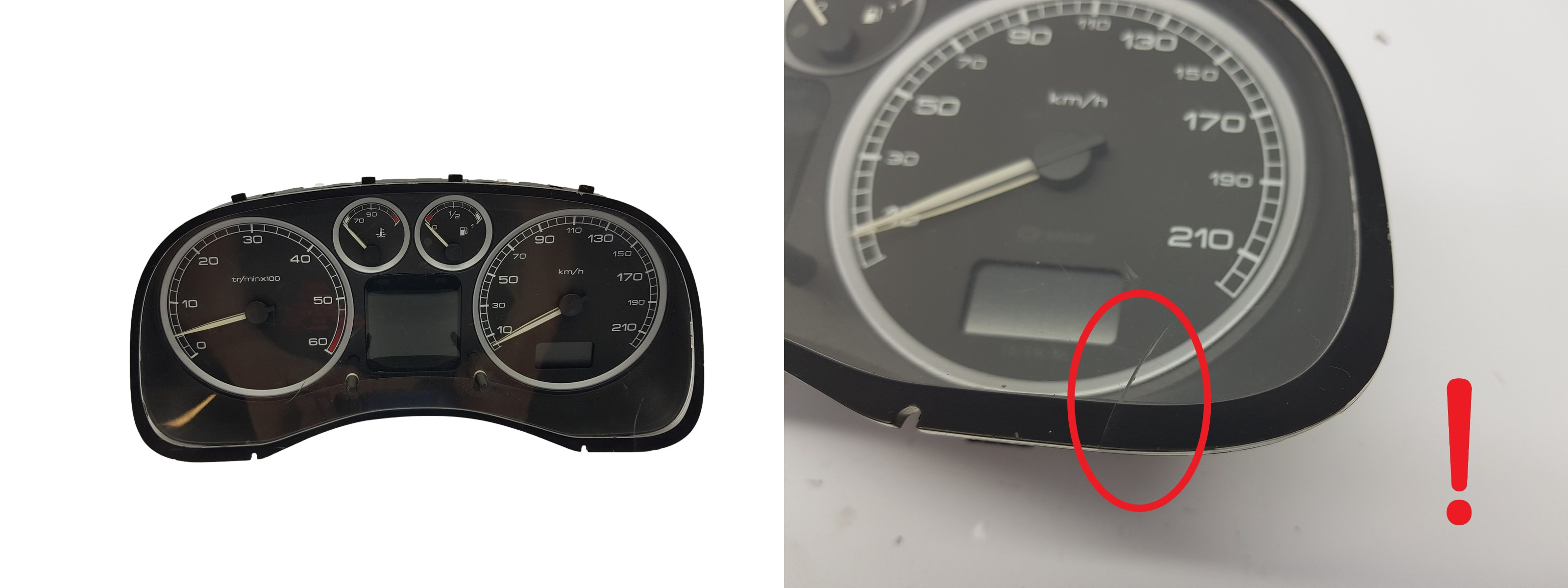 Velocímetro/Instrumentos Y Relojes Peugeot 307 P9636708880 21655303-8 1349 main product photo